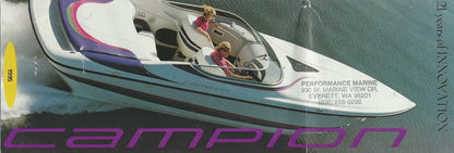 Campion 1995 Poster Brochure