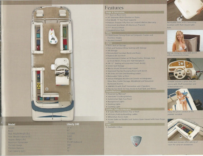 Fisher 2006 Pontoon & Deck Boat Brochure