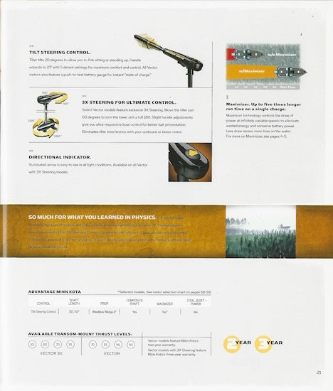 Minn Kota 2006 Trolling Motors Brochure