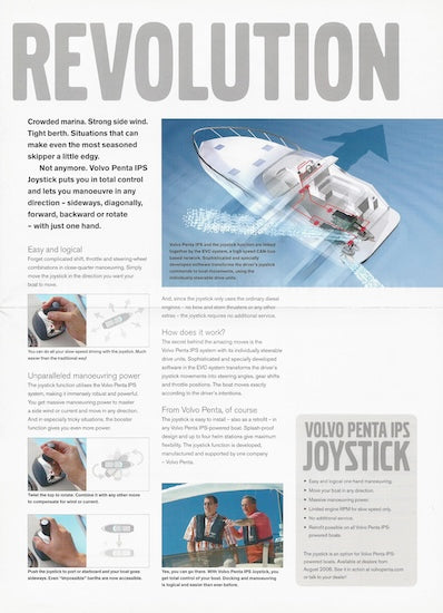 Volvo IPS Poster Brochure