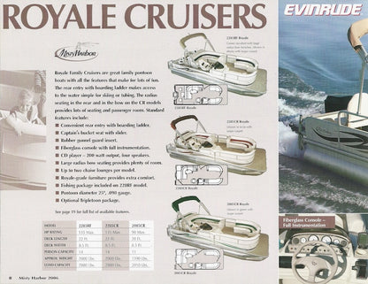 Misty Harbor 2006 Pontoon Brochure