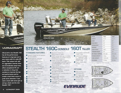 Misty Harbor 2006 Ultracraft Fishing Brochure