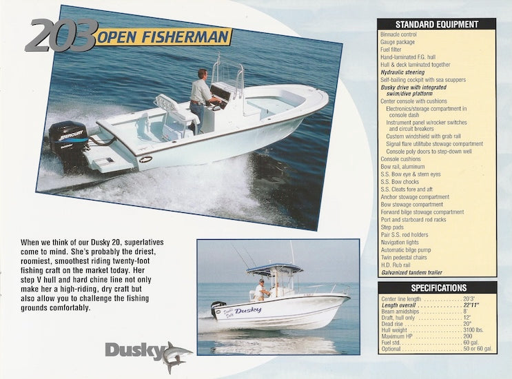 Dusky 2006 Brochure