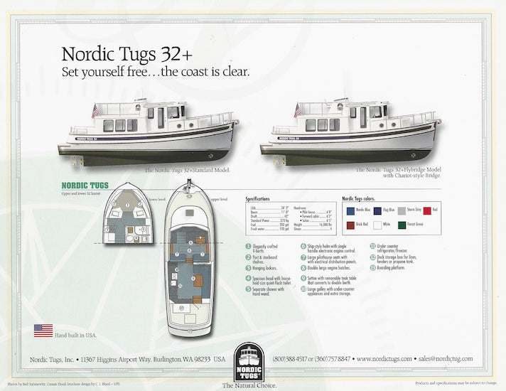 Nordic Tugs 32+ Brochure