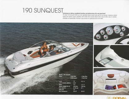 Doral 2006 Sport Boats Brochure