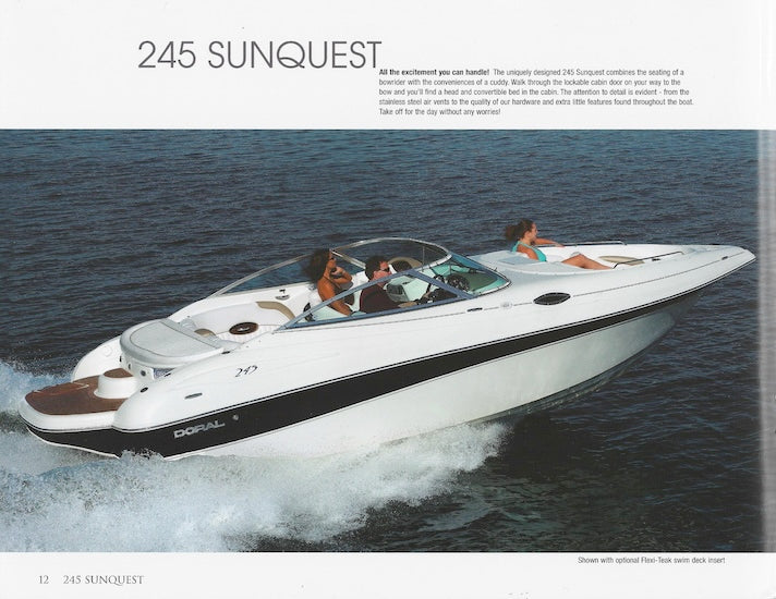 Doral 2006 Sport Boats Brochure
