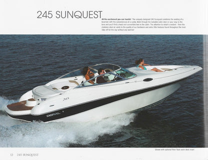 Doral 2006 Sport Boats Brochure