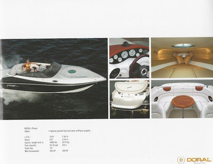 Doral 2006 Sport Boats Brochure