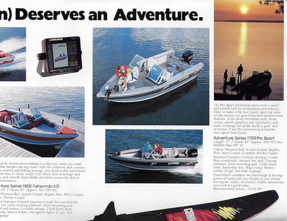 Lund 1992 Adventure Package  Brochure