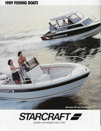 Starcraft 1989 Fishing Brochure