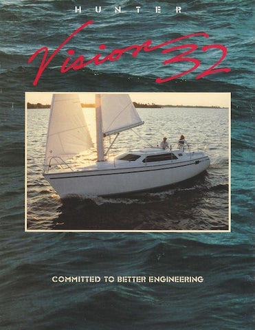 Hunter 32 Vision Brochure