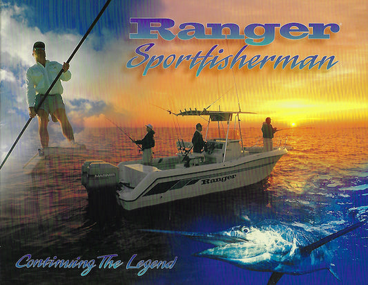 Ranger 1996 Sportfisherman Brochure