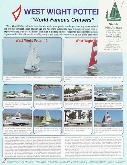 West Wight Potter Brochure