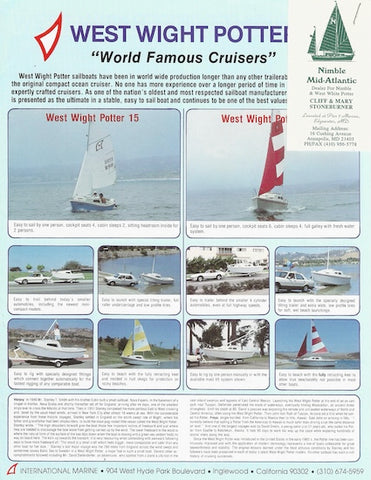 West Wight Potter Brochure