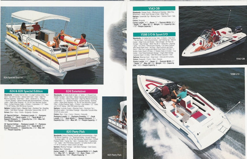 Sylvan 1991 Poster Brochure