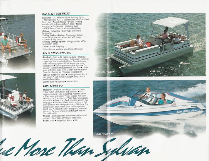 Sylvan 1992 Poster Brochure