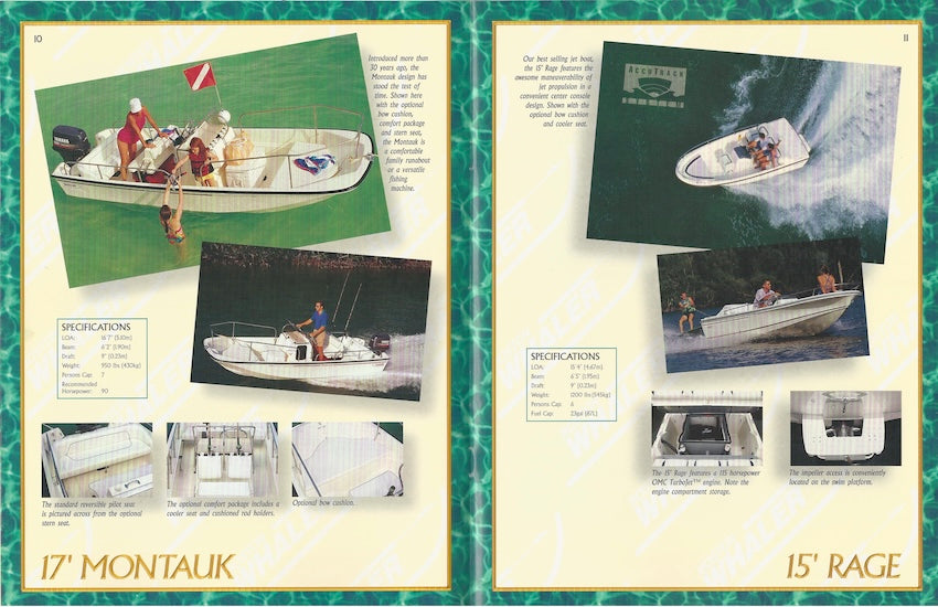 Boston Whaler 1997 Brochure