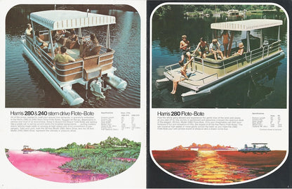 Harris 1971 / 1972 FloteBote Brochure