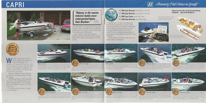Bayliner 1986 Abbreviated Brochure