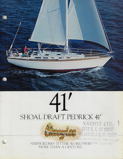 Cheoy Lee 41 Pedrick Brochure