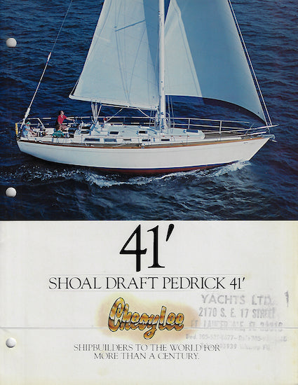 Cheoy Lee 41 Pedrick Brochure