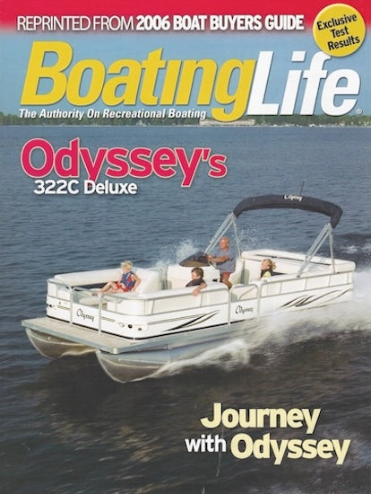 Forest River Odyssey 322C Deluxe Boating Life Magazine Reprint Brochure