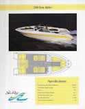 Sea Ray 200 Bow Rider Specification Brochure
