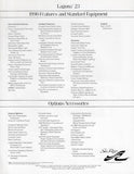 Sea Ray Laguna 23 Specification Brochure