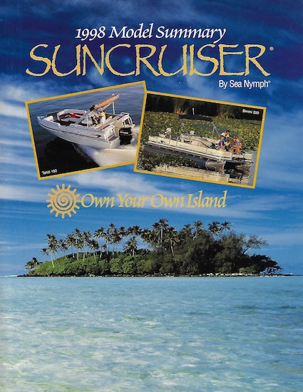 Lowe 1997 Suncruiser Pontoon & Deck Boat Abbreviated Brochure