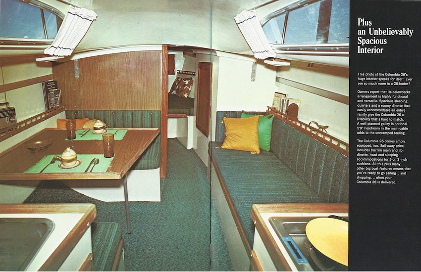 Columbia 26 Mark II Brochure