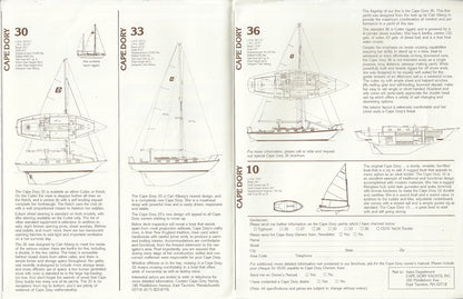 Cape Dory 1979 Brochure