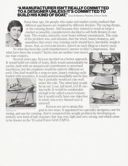 Ericson Designer Brochure