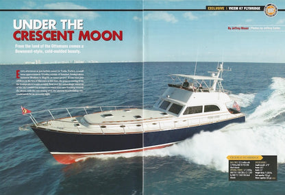 Vicem 67 Flybridge Power & Motoryacht Magazine Reprint Brochure