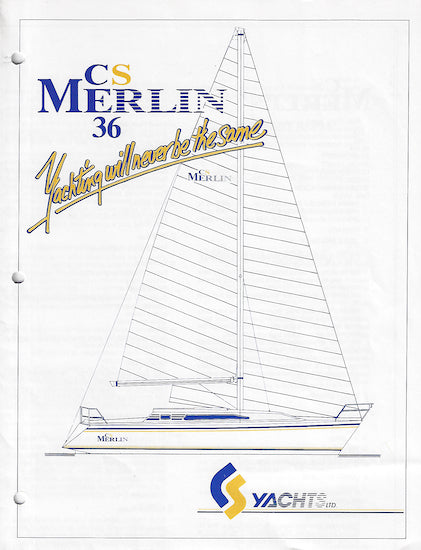 CS 36 Merlin Brochure – SailInfo I boatbrochure.com