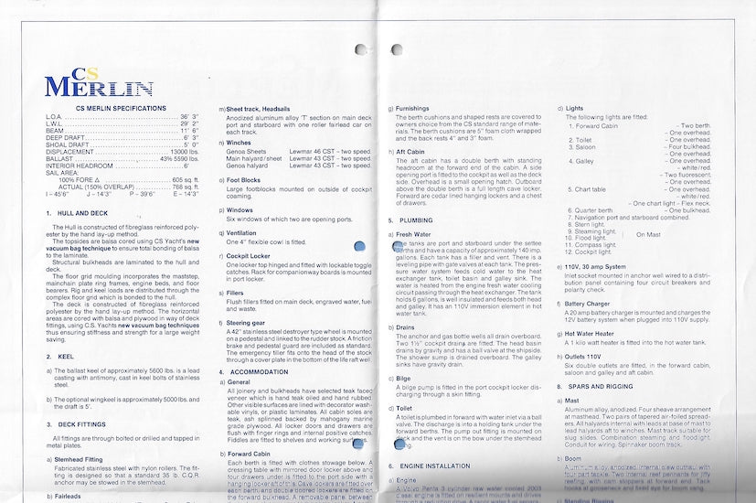 CS 36 Merlin Brochure