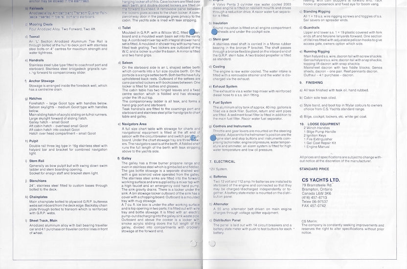 CS 36 Merlin Brochure