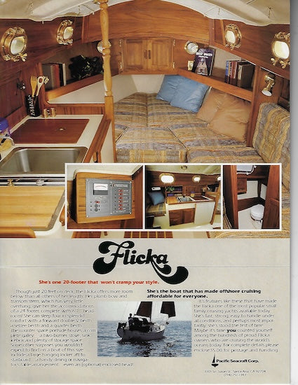 Pacific Seacraft Flicka Ad Reprint