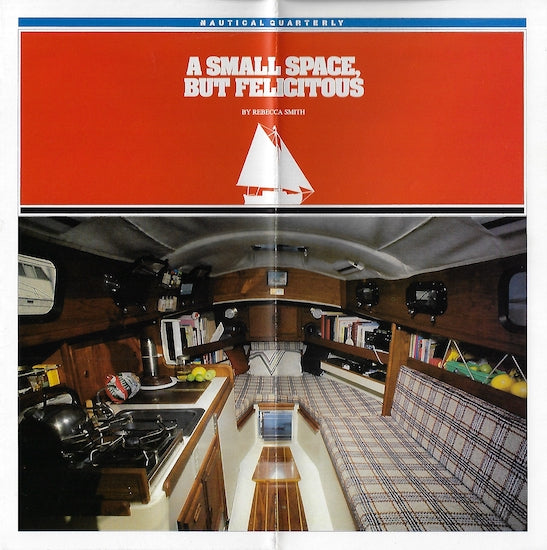 Pacific Seacraft Flicka Nautical Quarterly Magazine Reprint Brochure