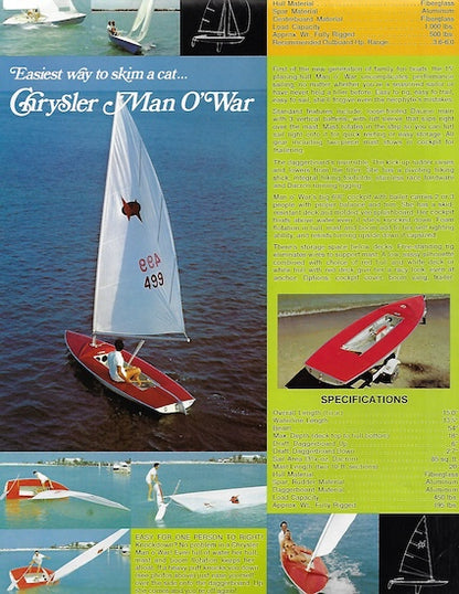 Chrysler 1974 Sailboat Brochure