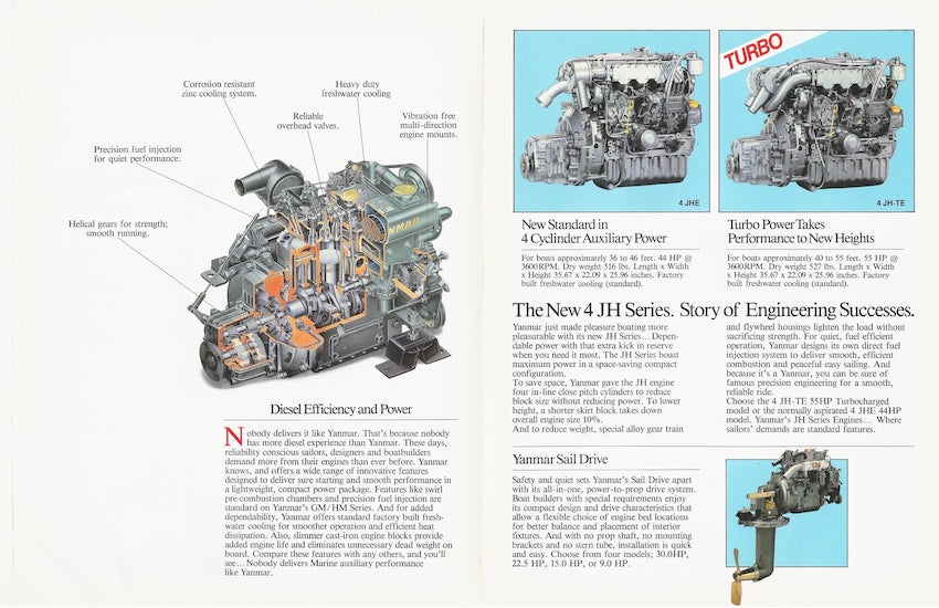 Yanmar 1984 Diesel Brochure