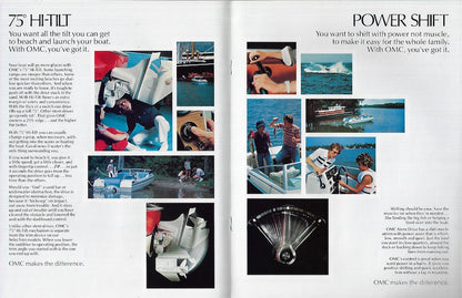 OMC 1979 Stern Drive Brochure