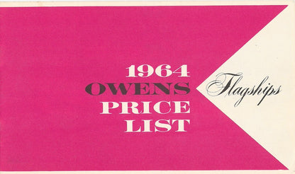 Owens 1964 Flagships Specification Brochure