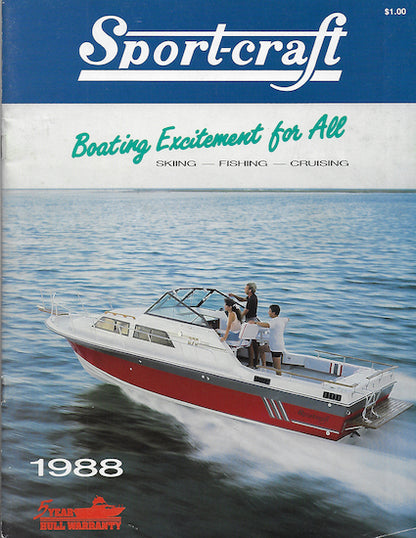 Sport Craft 1988 Brochure