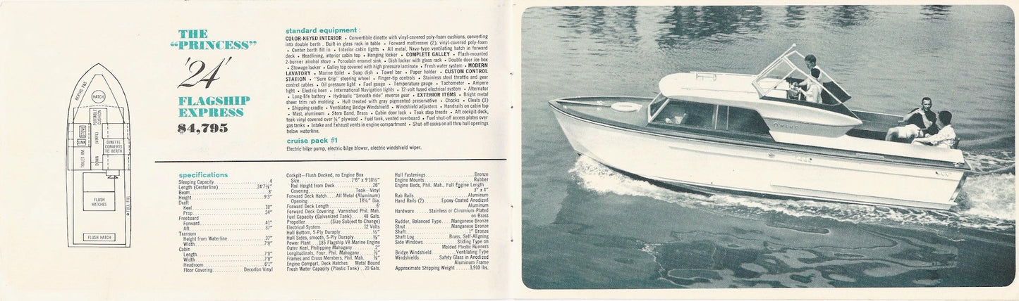 Owens 1964 Flagships Specification Brochure