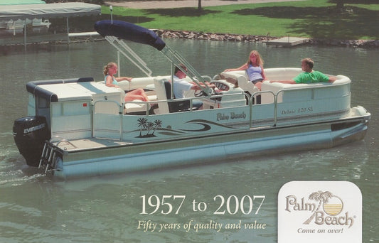 Palm Beach 2007 Pontoon Brochure