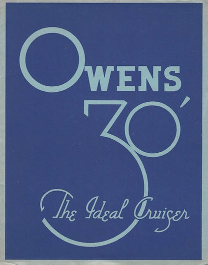 Owens 30 Brochure