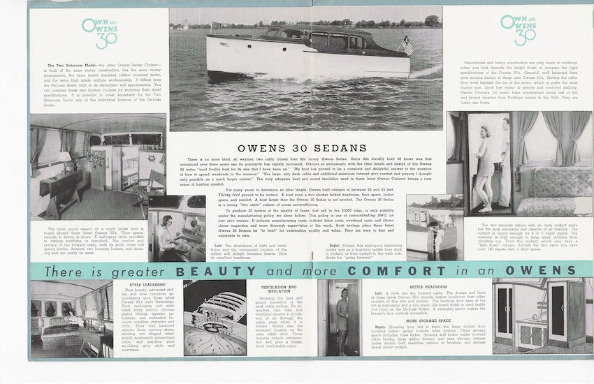 Owens 30 Brochure