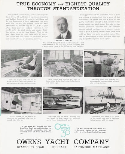 Owens 30 Brochure