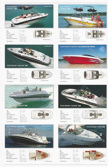 Four Winns 2007 Poster Brochure