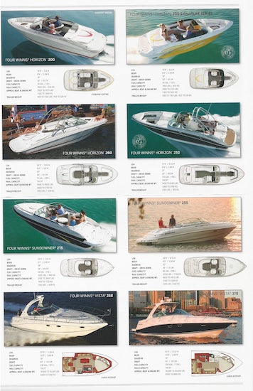 Four Winns 2007 Poster Brochure